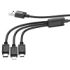 Кабель Hoco X74 3-in-1 USB to Lightning+Micro+Type-C Black (Код товару:30145)