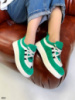Жіночі кросівки зелені демі