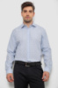 Сорочка чоловіча з принтом, колір блакитний, 214R813