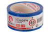 Скотч Intertool 48мм x 50м x 44мкм синий (KT-0914)