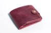Портмоне ручної роботи з шкіри вінтаж Бордовий (1939517789)