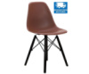 Стілець Тауер Вуд пластиковий коричневий колір