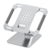 Настольный держатель T3 алюминиевый для ноутбука silver