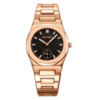 Жіночий годинник Skmei 2681RGBK Rose Gold-Black з мінеральним склом та металевим браслетом