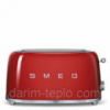 Smeg TSF02RDEU Rosso тостер на 4 хлебца, цвет красный