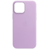 Шкіряний чохол для Apple iPhone 14 Plus (6.7«») - Leather Case (AA) with MagSafe Elegant purple - купити в SmartEra.ua