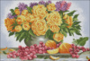 Схема для вышивки Апельсиновые розы
