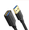 Подовжувач UGREEN US129 USB 3.0 Extension Male Cable 1.5m (Black)(UGR-30126) (UGR-30126)