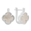 Серебряные серьги CatalogSilver с натуральным перламутром (60002362)