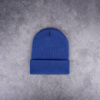 Шапка S podvorotom v rubchik Синій