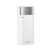 Power bank Remax FC-12 20000mAh 22.5W PD+QC + кабель Type-C/ Lightning, с фонариком, белый