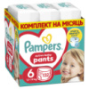 Подгузники Pampers трусики Pants Giant Размер 6 (14-19 кг) 132 шт (8006540068632)