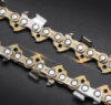 Ланцюг пильний 325, 1.5mm, 72зв, RS, під шину 18 (45см) (золота) MECH