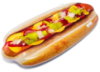 Надувной плотик Intex 58771 Хот-Дог, 180 х 89 см  разноцветный (58771)