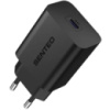 Мережевий зарядний пристрій SENTEO Z-13 1Port USB-C 3A PD 25W Black (Код товару:37722)