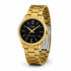 Жіночий годинник Casio LTP-V005G-1B — Класична модель у золотистому кольорі з мінеральним склом