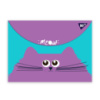 Папка-конверт на кнопке А4 YES Kittycon 491999 33х24 см
