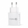 Зарядное устройство Qualcomm Quick Charge 3.0 USB 5V-2A, 9V-2A, 12V-1.5A белый