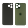 Заднее стекло корпуса для Apple iPhone 13 Pro Max Alpine Green (зелёное) маленький вырез под камеру