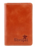 Кожаная визитница SHVIGEL 00115