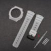 Ремінець та безель Casio accessories для G-Shock GA-2100/GA-2110 напівпрозорий каучуковий (1051-0809)