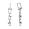 Серебряные серьги CatalogSilver без камней (2096573)