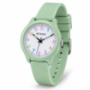 Дитячий годинник Better Keymax Green 1184-0141, кварцовий зі стрілочним циферблатом та м'ятним ремінцем
