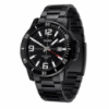 Чоловічий годинник Casio MTP-VD01B-1B з мінеральним склом та чорним металевим браслетом