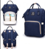 Сумка-рюкзак для мам MOTHER BAG el-1230 СИНЯЯ