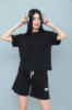 Трикотажний костюм з шортами «Root | Розпродаж моделі Чорний, 42-44