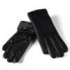 PODIUM Перчатка Женская кожа-олень Paidi 208-6 black махра Распродажа