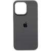 DM Чохол Silicone Case для iPhone 15 Pro Max Charcoal Gray