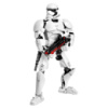 Конструктор фигурка Штурмовик Star Wars 24 см — игрушка из 81 детали для сборки культового героя Империи
