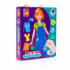 Магнітна одягалка «Trendy girl» (лялька на магнітах) (Vladi Toys)