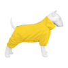 Дощовик для собак WAUDOG Clothes, водонепроникний, S30, В 57-59 см, С 44-46 см, жовтий