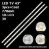 LED підсвітка TV 43« 770mm 10-led LED TV L42  MG-39D3003V5C2B77217M310 14-01390DH003A 1шт.