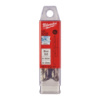 Свердло по металу HSS-G MILWAUKEE DIN1897, діаметр 9,0х84х40мм, скорочене, (5шт), пластикова коробка