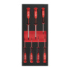 Ложемент з викрутками MILWAUKEE з тригранною рукояткою, TORX (7шт) (45х175,8х417мм) для візків