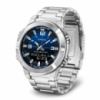 Чоловічий годинник Casio AMW-870DA-2A1 — сталевий браслет, синій циферблат, 5 ATM