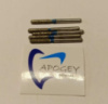 Стоматологические алмазные боры SR-13 ApogeyDental 5 шт/уп в мягкой упаковке (синяя серия)