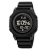 Чоловічий тактичний годинник Skmei 2626BK Black з компасом, крокоміром та водозахистом 5 ATM