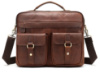 Сумка чоловіча 714717 Коричнева