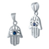 Серебряная подвеска CatalogSilver с фианитами (2036968)