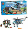 Конструктор Bela 10423 (аналог Lego City 60046) «Вертолётный патруль», 528 деталей (6893694)