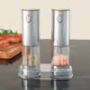 Набор мельниц для соли и перца аккумуляторные, электрические, автоматические, измельчители для специй 2 в 1