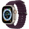 Ремінець Ocean Band для Apple watch 42mm/44mm/45mm/49mm, Бордовий / Plum - купити в SmartEra.ua