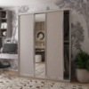 Шкаф-купе Doros Сити Лайт Кашемир 2 ДСП/1 зеркало 180х60х225 (80736371)