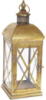 Подсвечник-фонарь декоративный «Cornel» 18.5х18.5х49см, золото антик