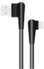 Кабель USB SERTEC ST-057L+L MICRO (V8) круглий із ТРЕ пластику WHITE (2 м)