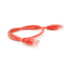 Патч-корд литой RITAR, CCA, UTP, RJ45, Cat.5e, 0,3m, красный Q1000